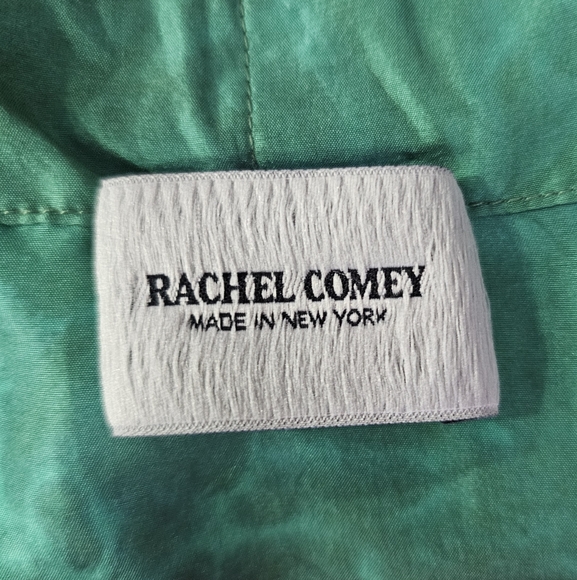 Rachel Comey The Jest Silk Neon Color Block Oversized Top Sz. 2 - Picture 5 of 10